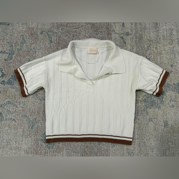 Sancia - The Nelle Knit Top & Dilonne Pants (selling as a set) 🤎🤍 - Picture 2 of 6